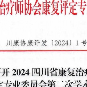 关于召开2024伟德首页官网下载手机版康复评定专业委员会第二次学术会的通知